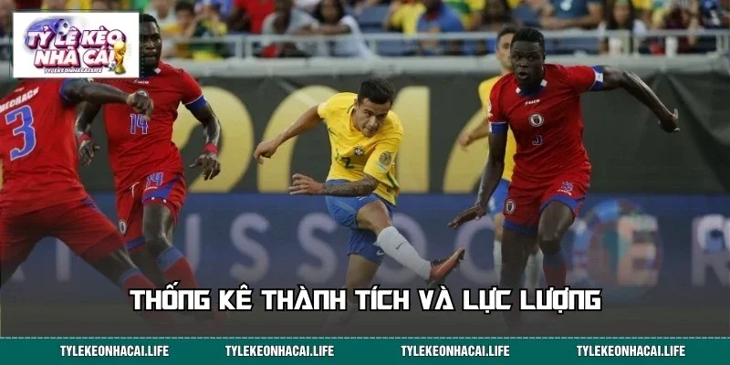 Thống kê thành tích và đội hình của Brazil vs Haiti hôm nay
